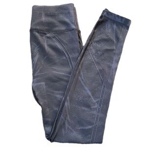 Lululemon Ebb to Street Tight *Wash in Stone Wash Graphite Grey Size 4